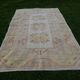Vintage Turkish Oushak rug 195x287 cm