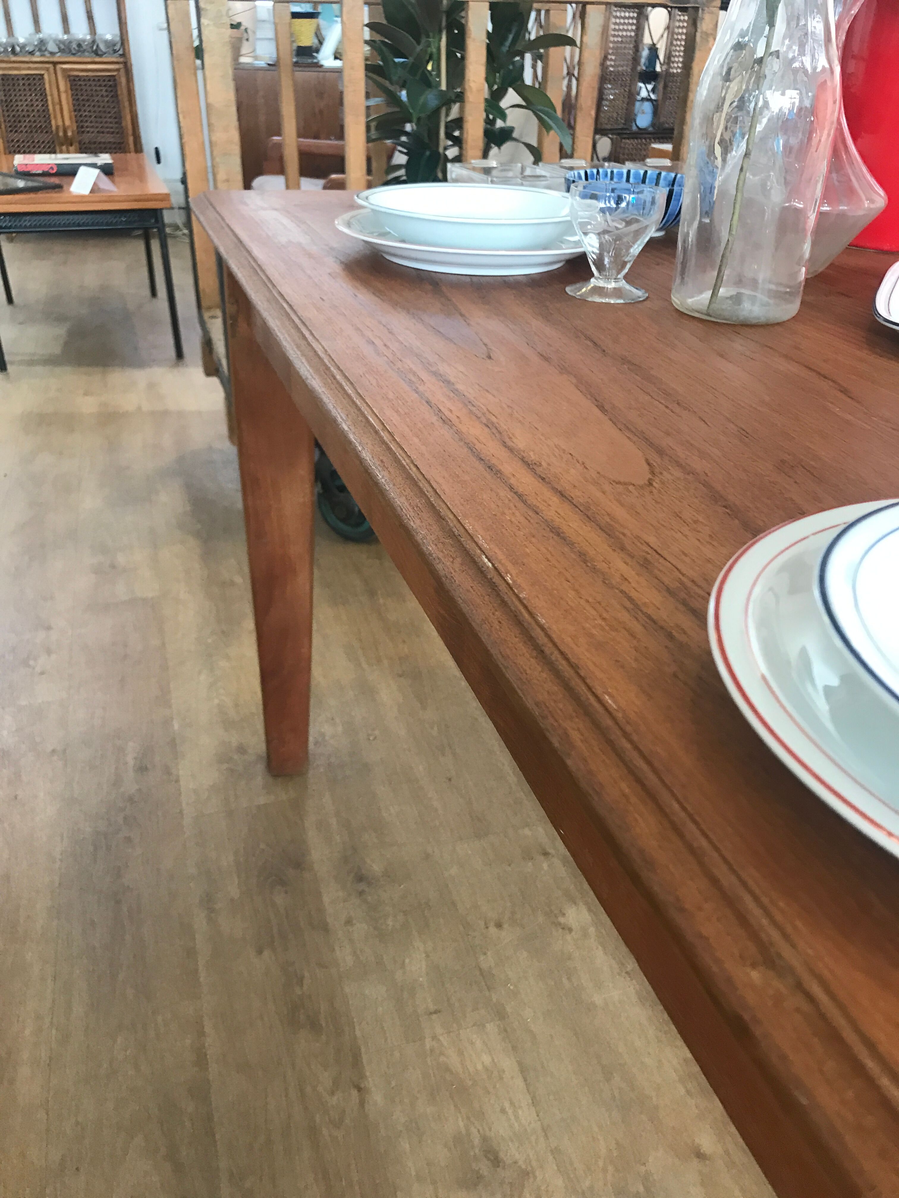 Teak table