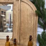 Art Deco console with bevelled mirror