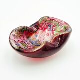 Bol en verre de Murano vintage par Dino Martens pour Aureliano Toso, années 1950