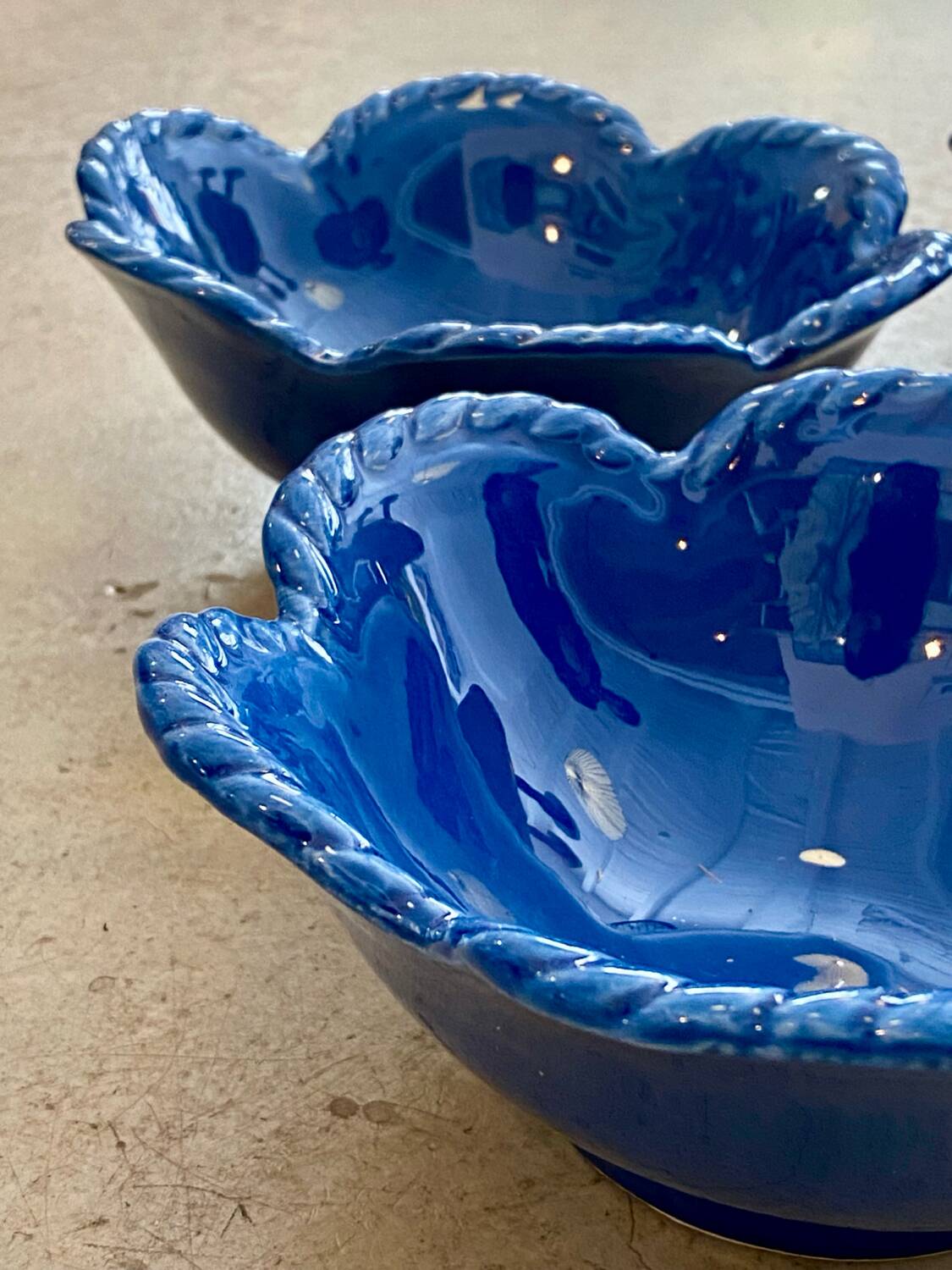 Vallauris ceramic bowls