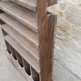 Former wood furniture in compartmentalized wood