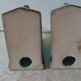 Pair of earthenware bookends