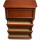 Solid oak desk secretary furniture