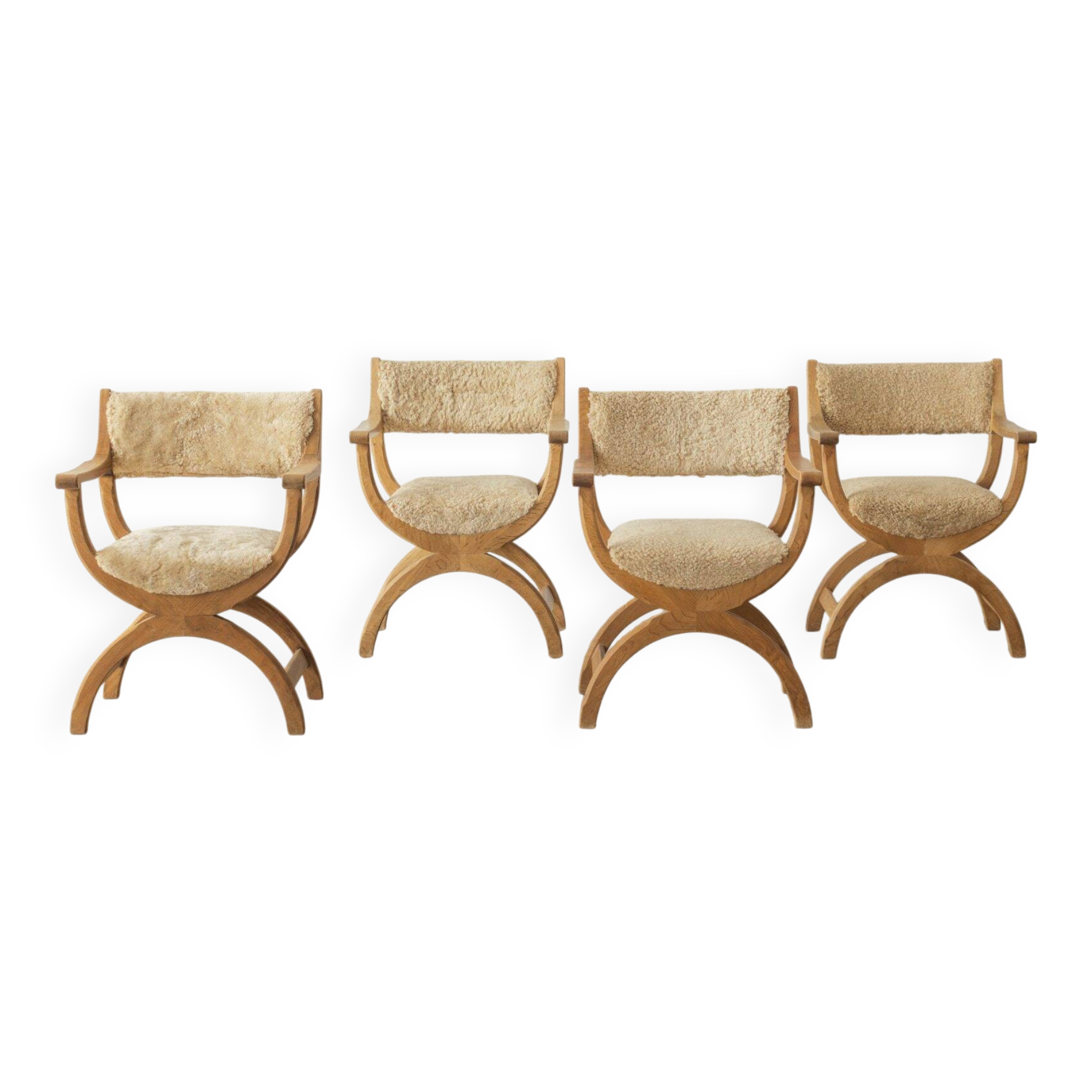 Henning Kjærnulf kurul, dining chair (set of four)