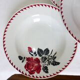 5 soup plates from St Amand Café Mars 210428