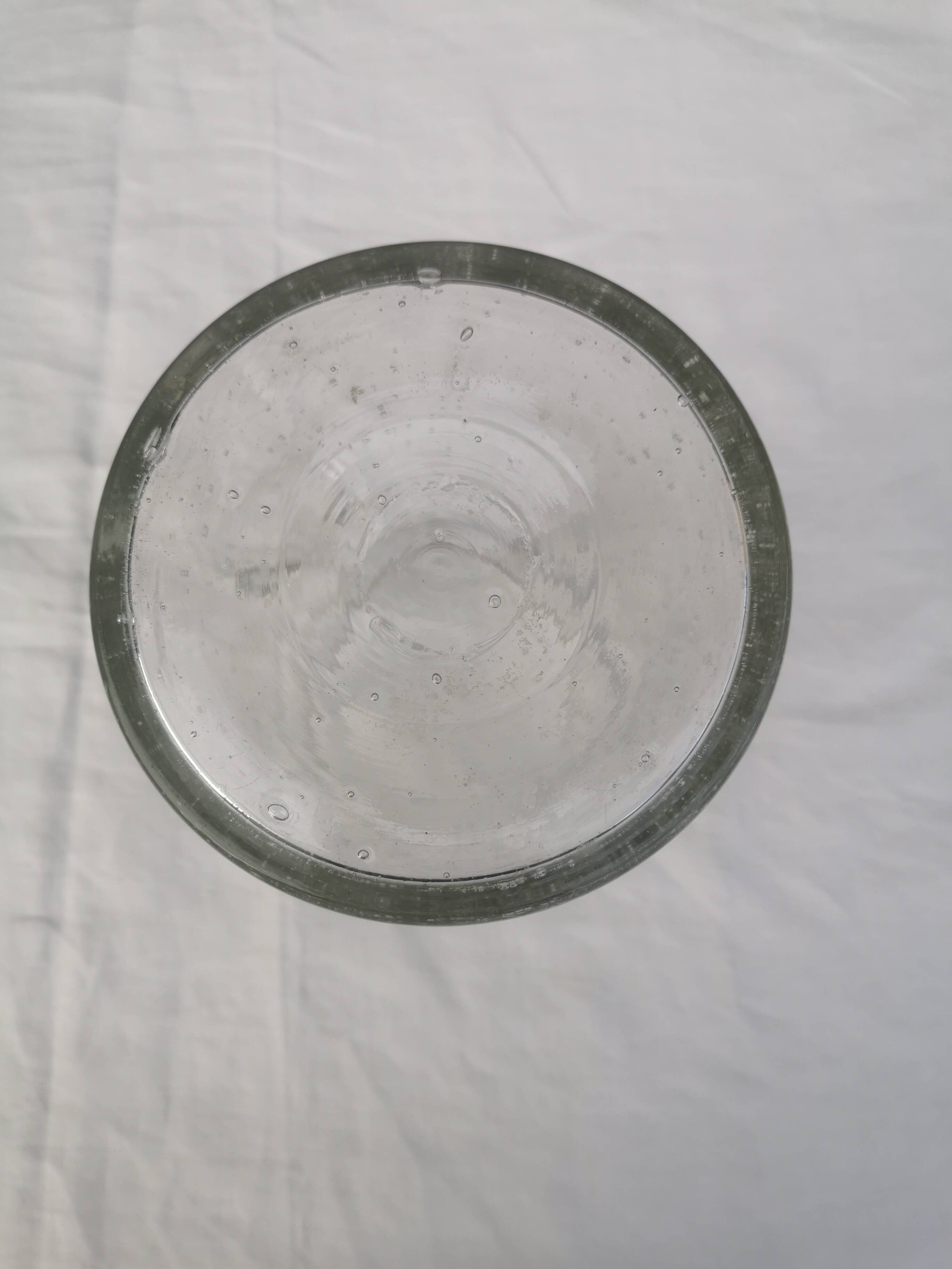 ANCIENT “BLOWN GLASS” POT 19th