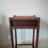 Vintage rattan side table