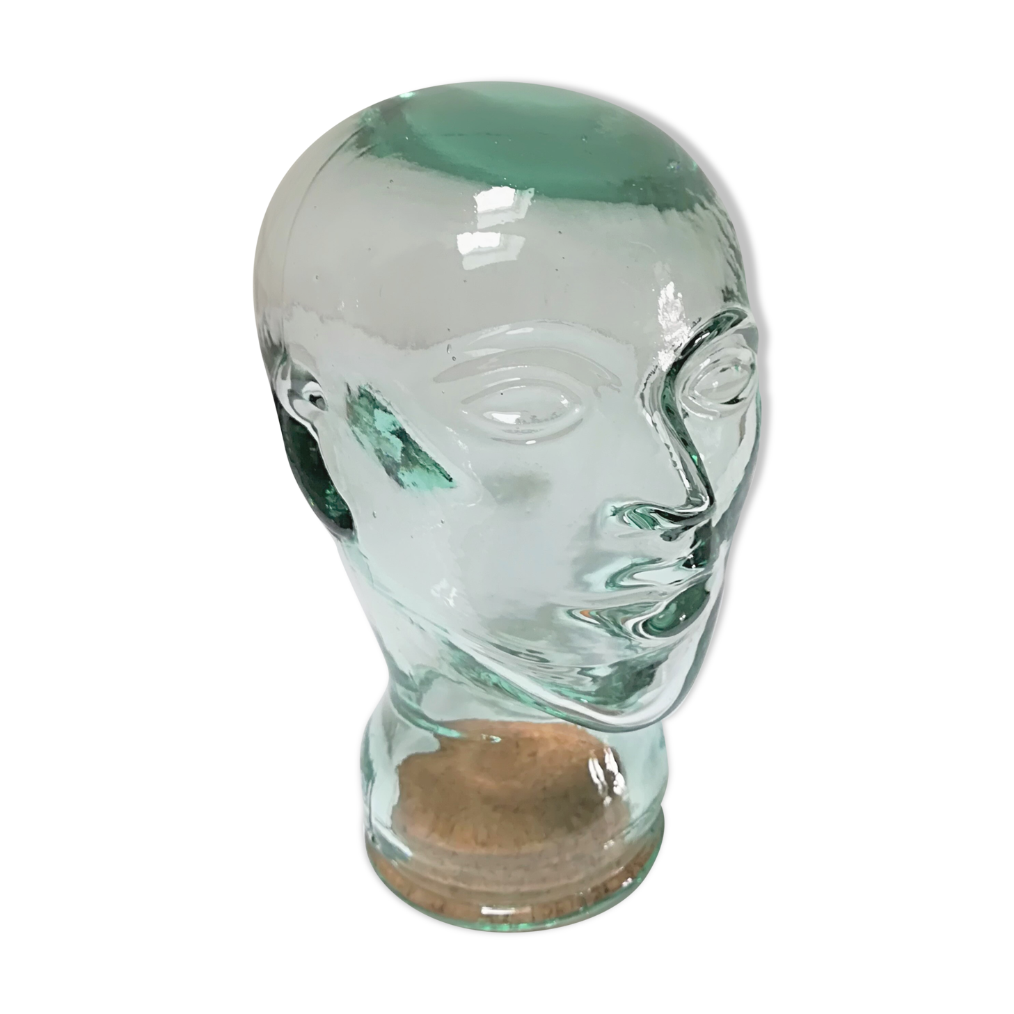 Anthropomorphic glass jar design 80s