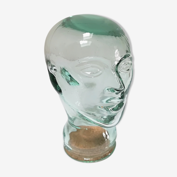 Anthropomorphic glass jar design 80s