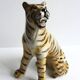 Ceramic tiger, 1970.