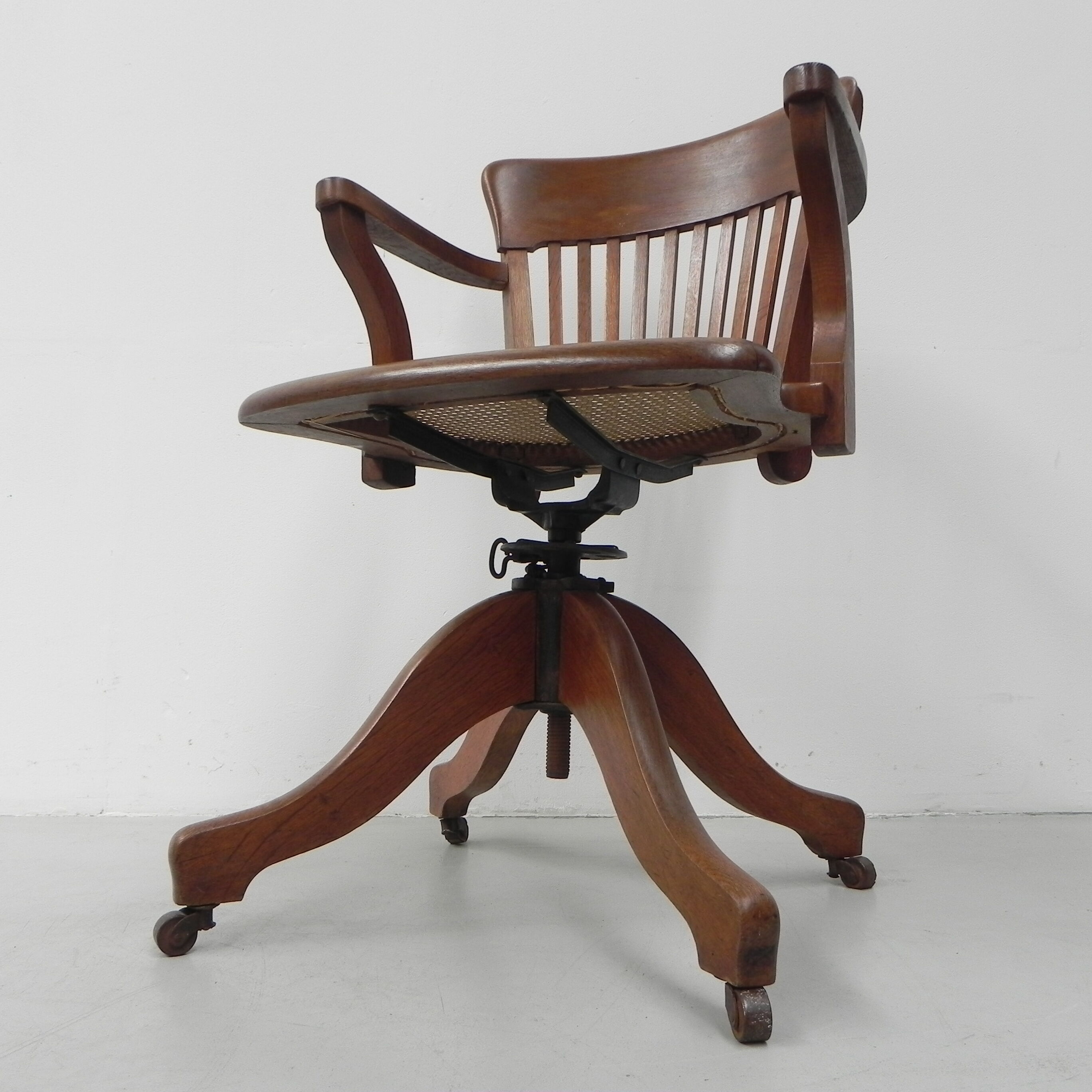 Oak office chair