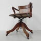 Oak office chair