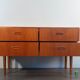 Coiffeuse Norvégienne en Teck convertible Commode, par Steen & Strøm's, Vintage Scandinave 1960s