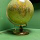 Vintage 1960s German glass globe lamp by JRO Globus Munchen