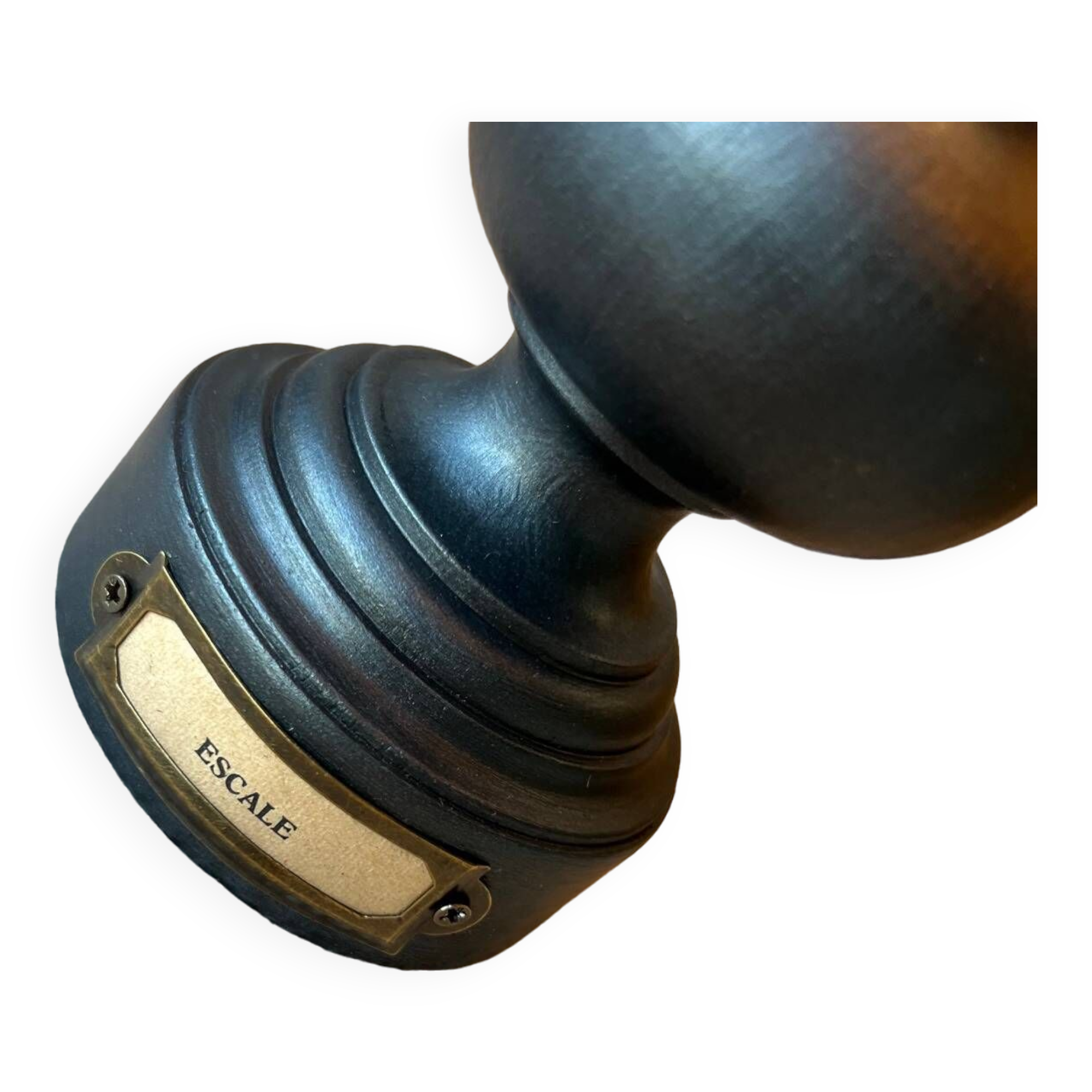 Vintage wooden lamp “Escale”