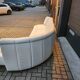de Sede 1064 (lounge) sofa in Select 2413 snow by Hugo de Ruiter