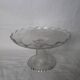 Presentation dish on pedestal cake display