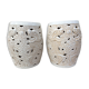 Ceramic sofa tips enamelled Decorative art