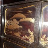 Small Japanese Lacquered Kazaridana Cabinet, Japan Edo Period