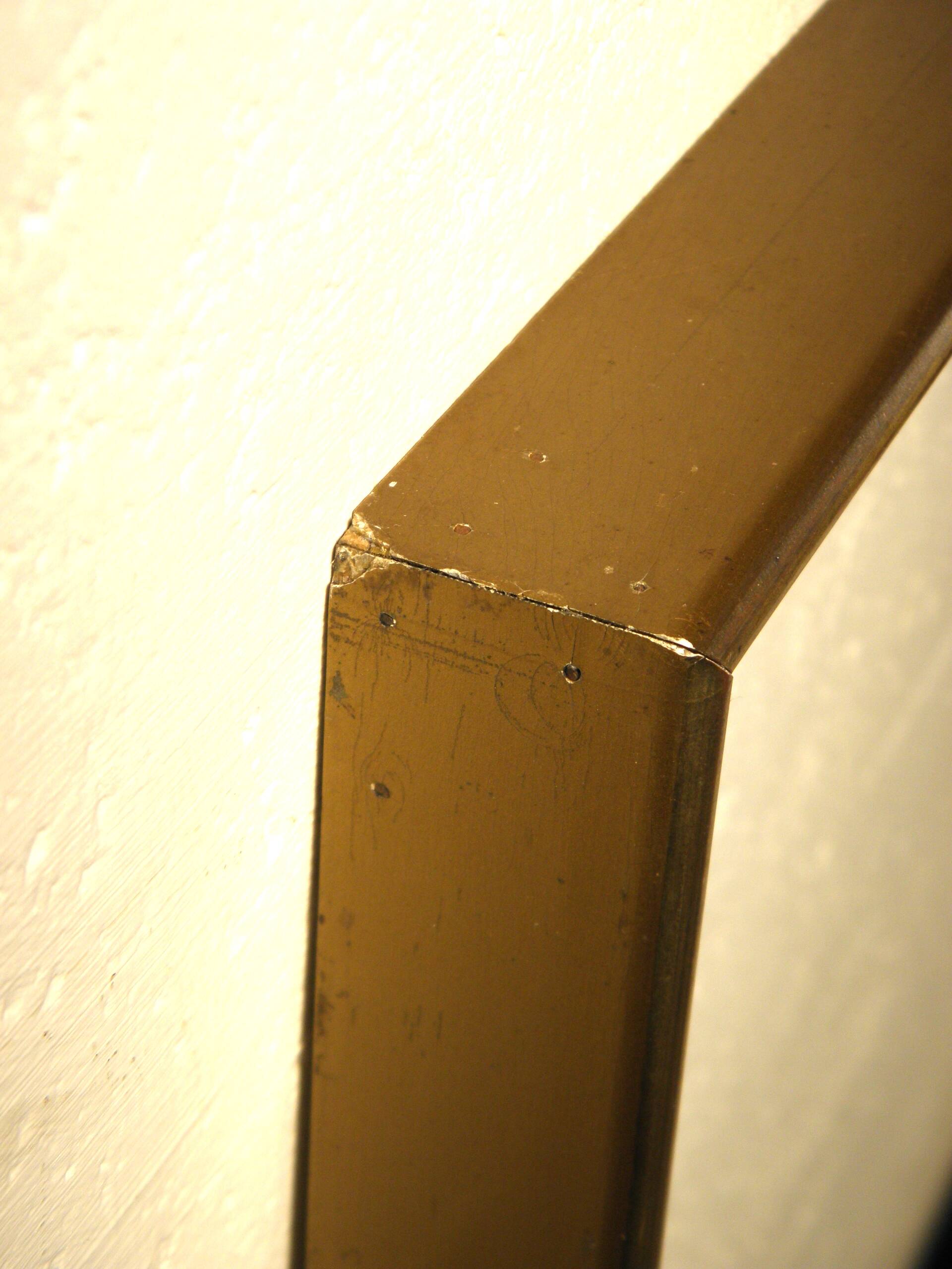 Golden wooden frame 64 x 50