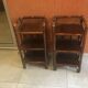 Chevets rotin vintage
