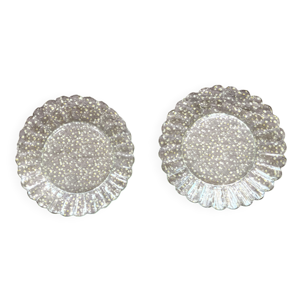 2 Assiettes tournesol Huile Lesueur