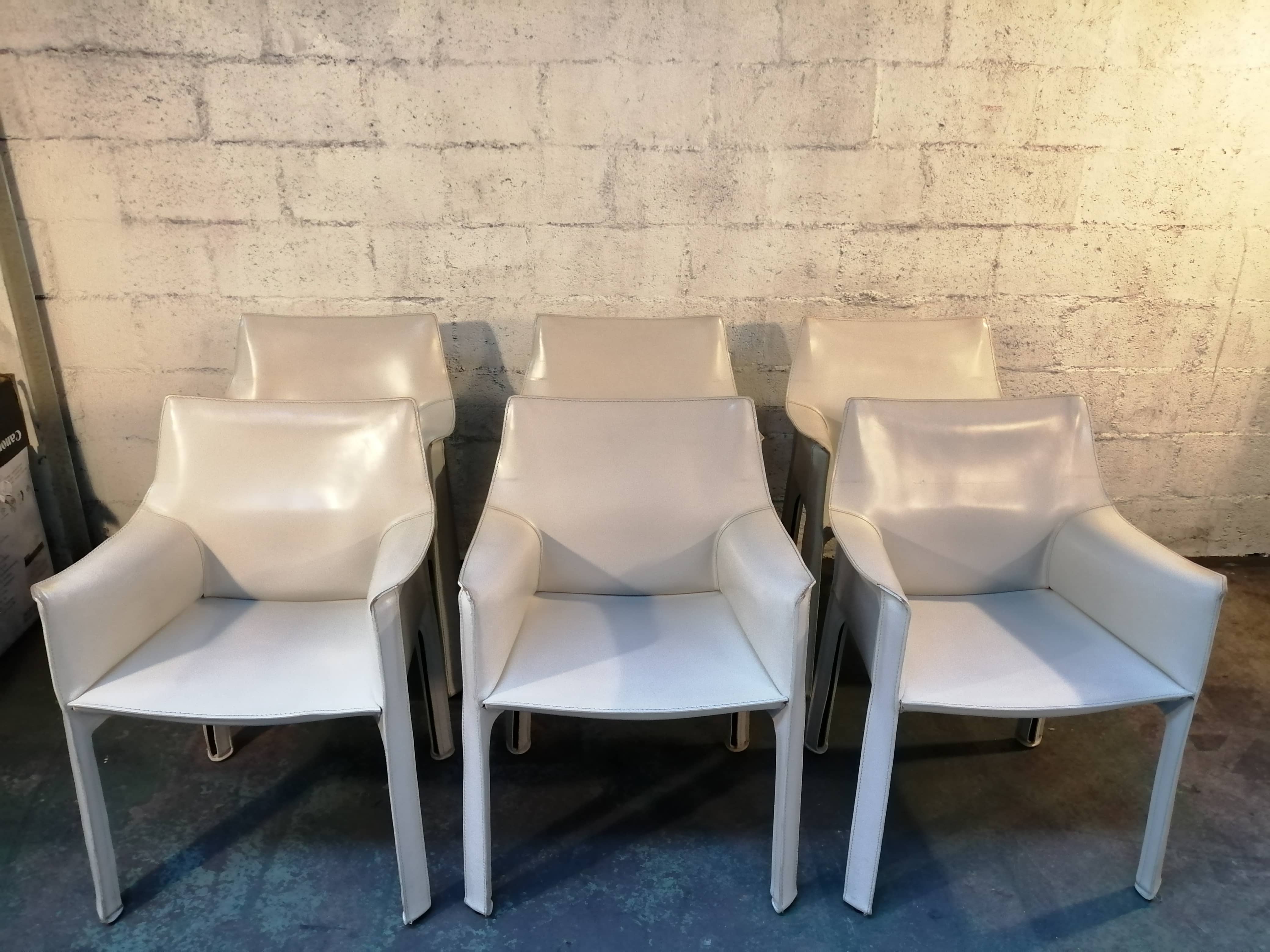 Chairs CAB 414 Mario Bellini Cassina