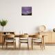 Semi-abstract table inspired by naturalism, signed with its certificate.