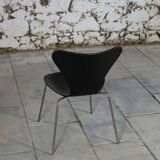 Black series 7 chair Arne Jacobsen for Fritz Hansen
