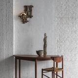 Brutalist wall lamp by Matt Camps for Loré Ceramics, the Netherlands, 1960s