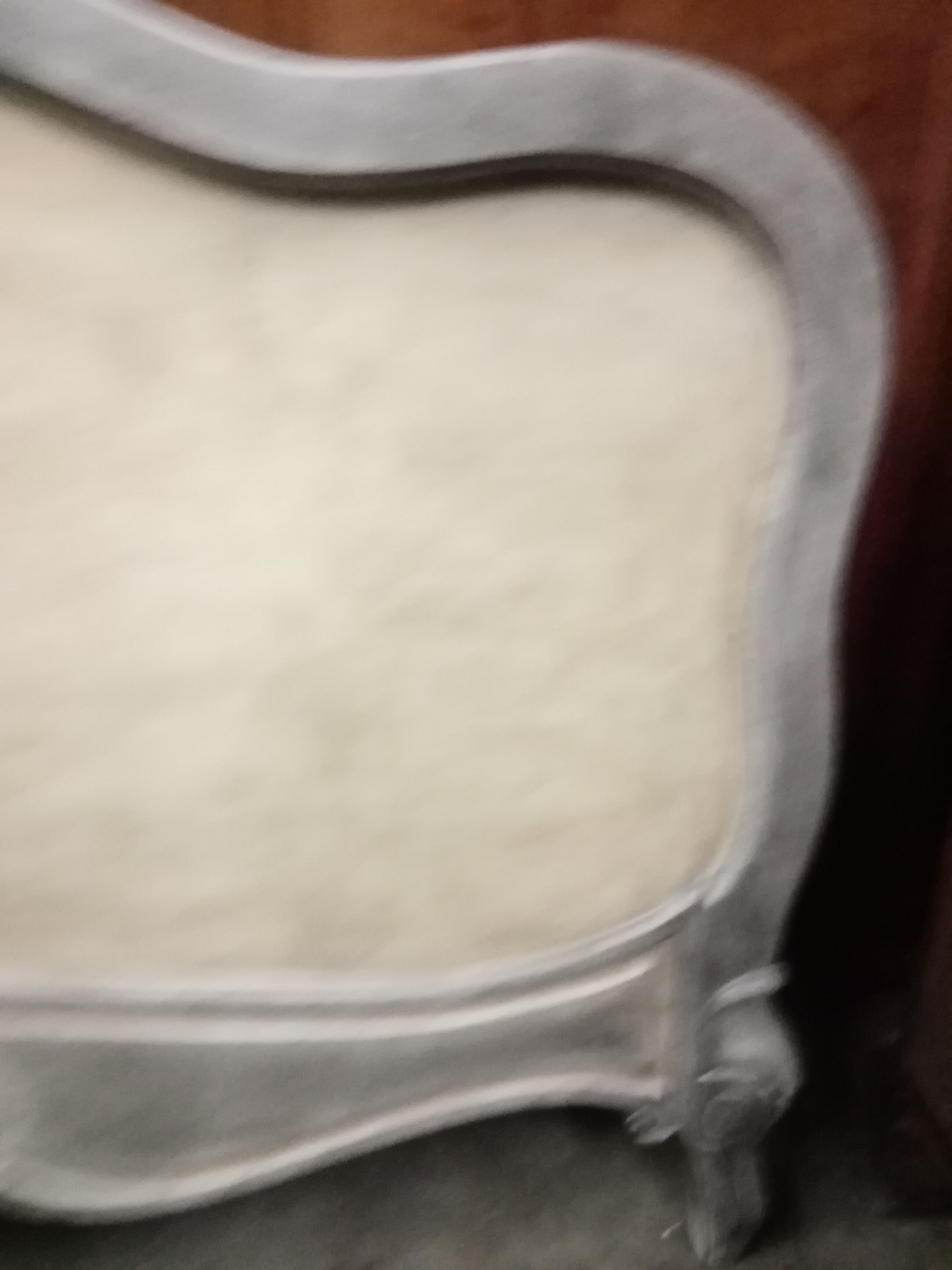 Old patina headboard