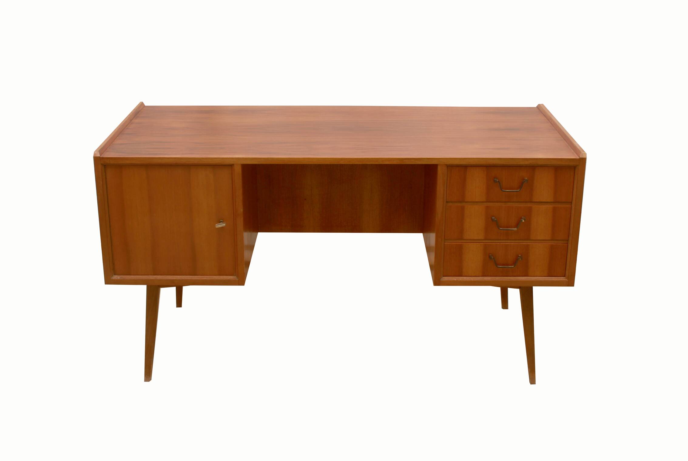 1950s desk in walnut