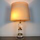 Hollywood Regency lamp in acrylic and brass 1970s design modernariato
