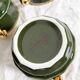Coffee cups Bistrot Yves Deshoulieres Apilco empire green