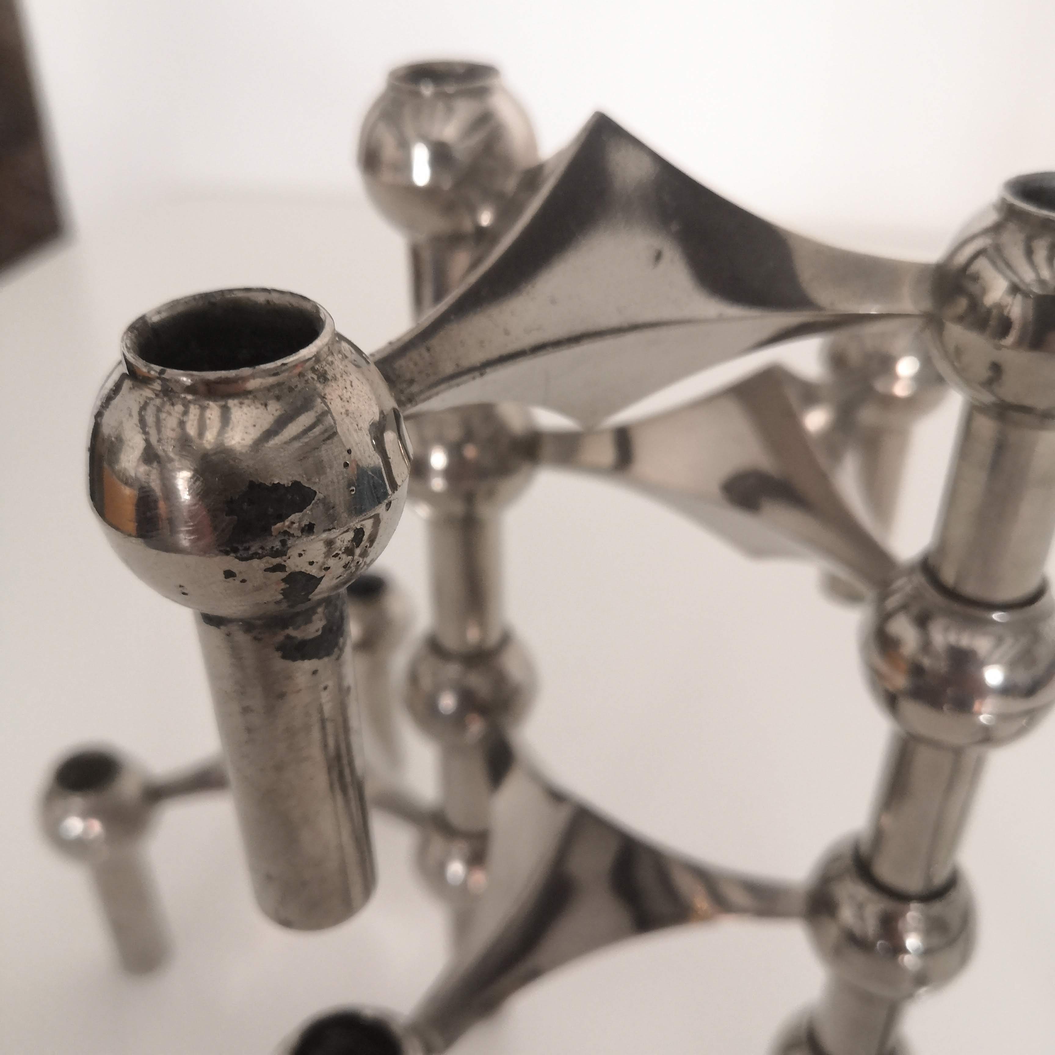 5 Nagel modular candle holders