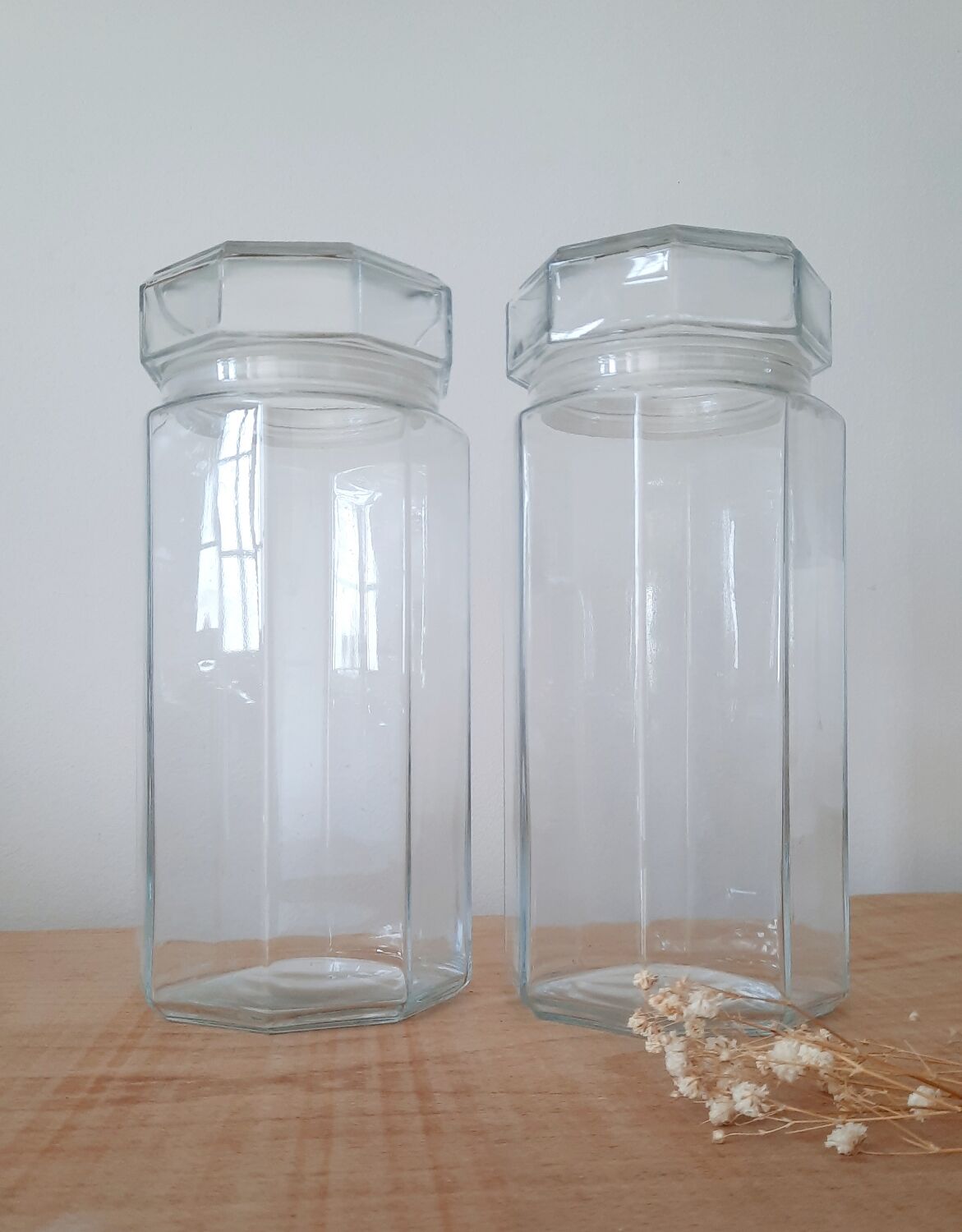 Arcoroc Octime glass jar