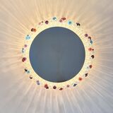 Vintage Back light Mirror by Emil Stejnar for Rupert Nikoll 1950s