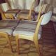 Quatre chaises Baumann 1970