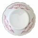12 assiettes plates en porcelaine