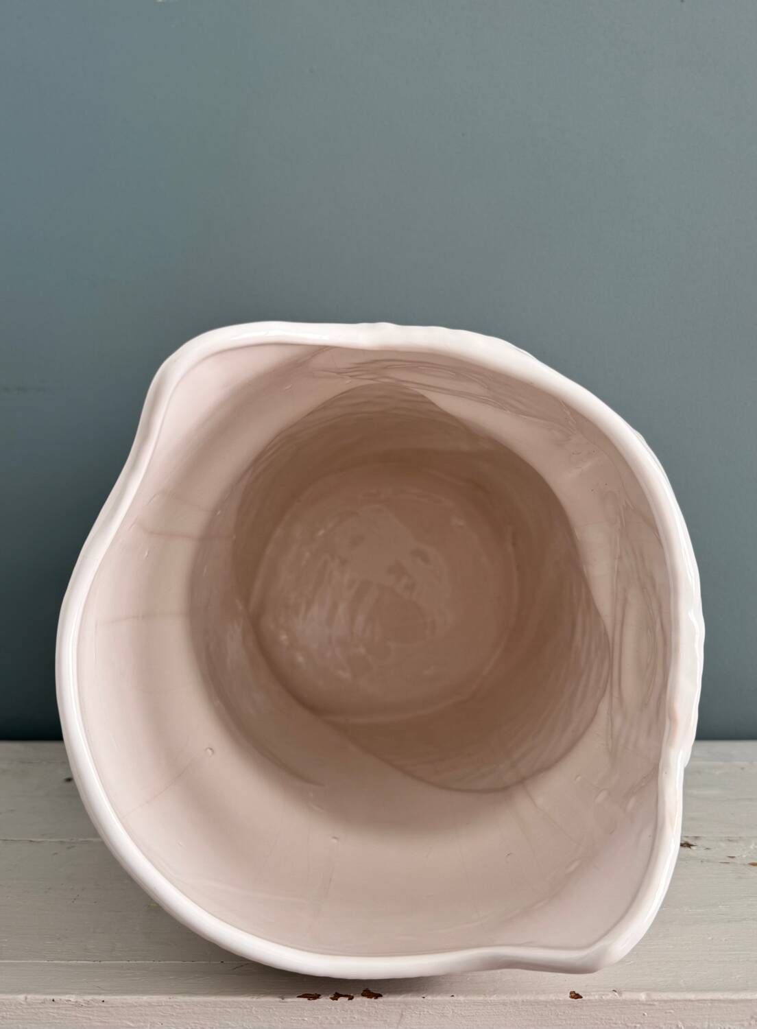 Vintage ceramic owl umbrella stand