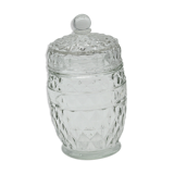 Bonbonnière en verre ancienne