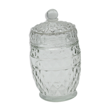Bonbonnière en verre ancienne