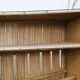 Tiki bar, rattan bar and two stools