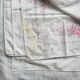 6 vintage floral pattern retro napkins