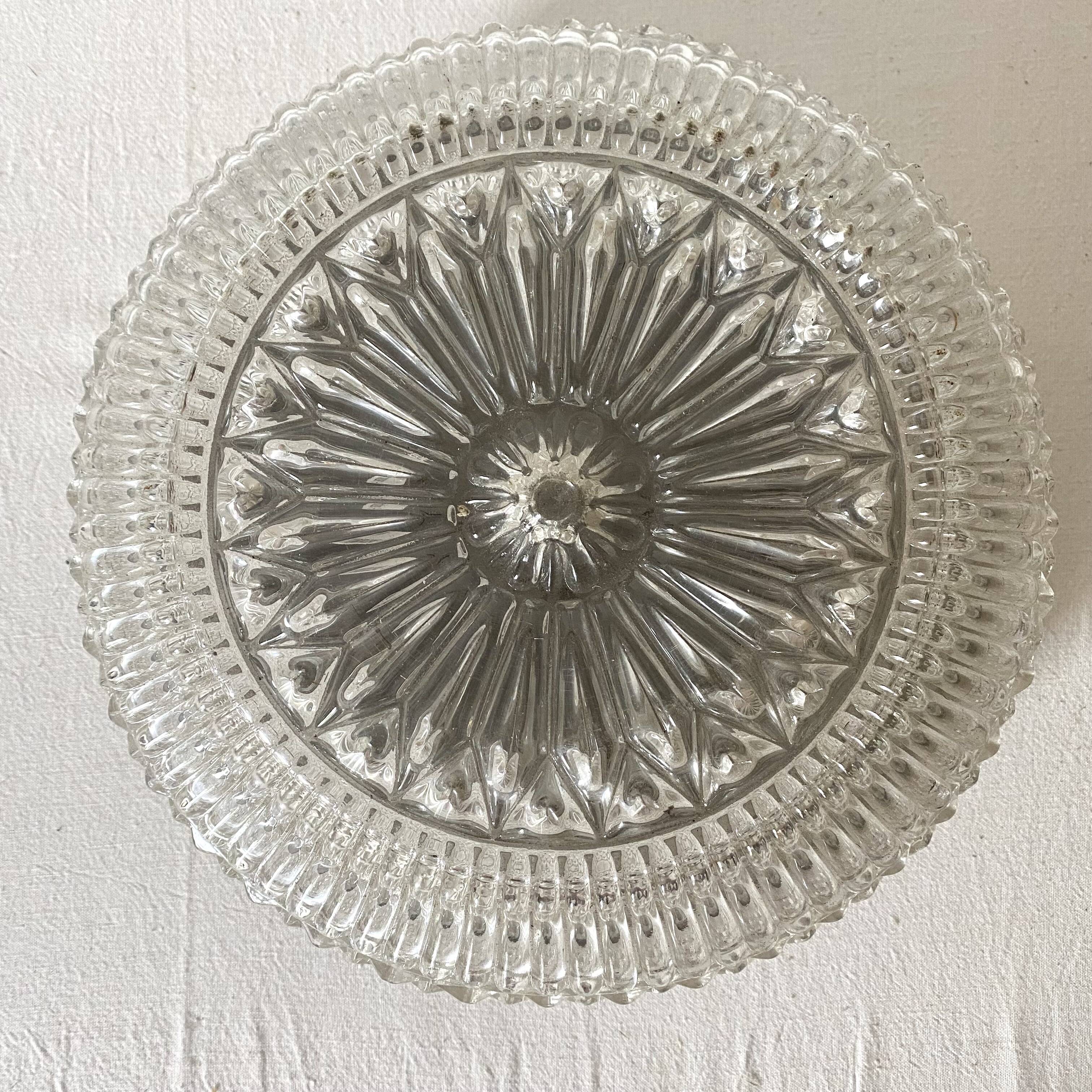 Vintage round ceiling light 30 cm