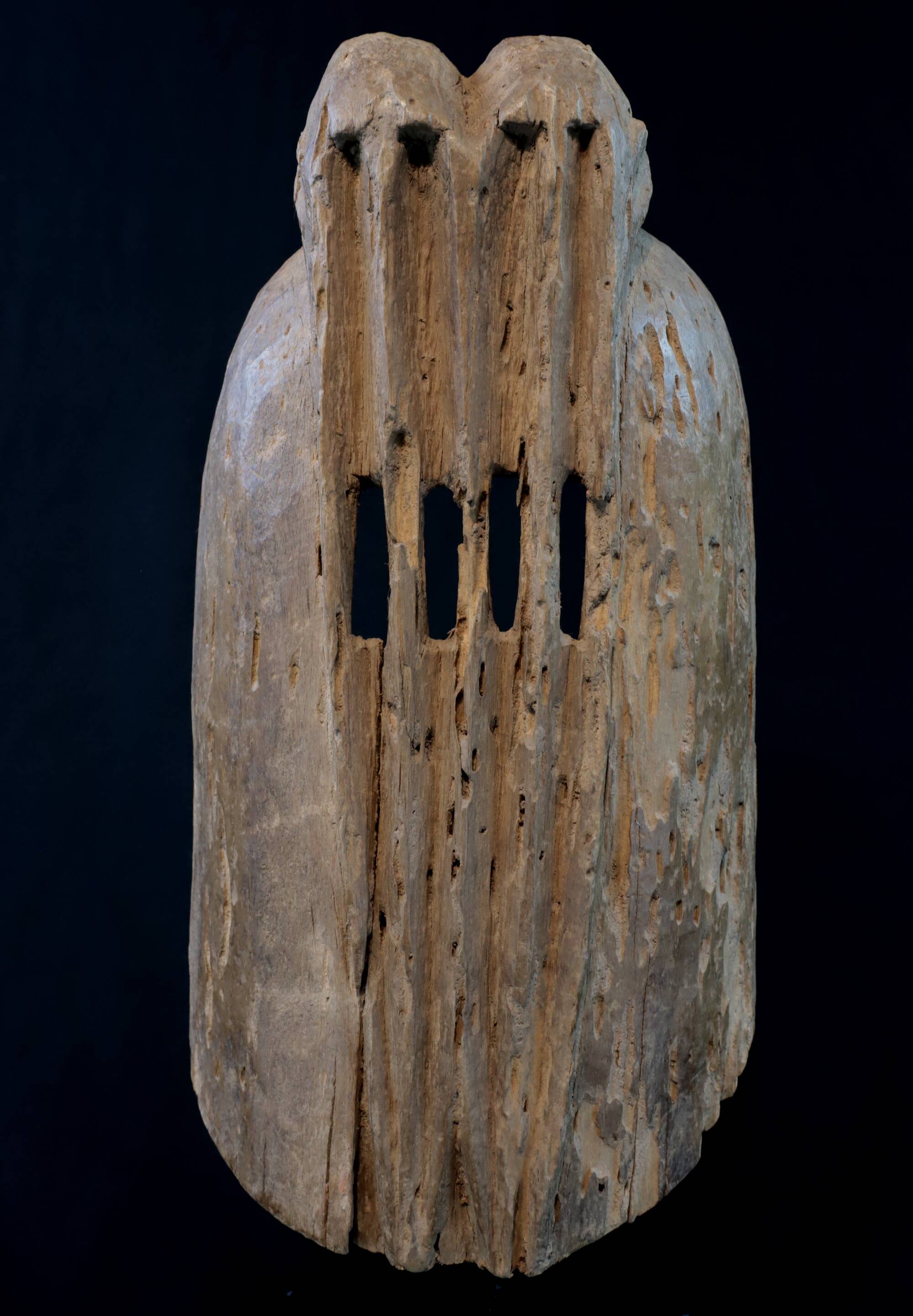 African Art Africa Tribal - Dogon Mask - Double Face - Mali - 37 Cms