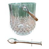 Ice bucket with tongs