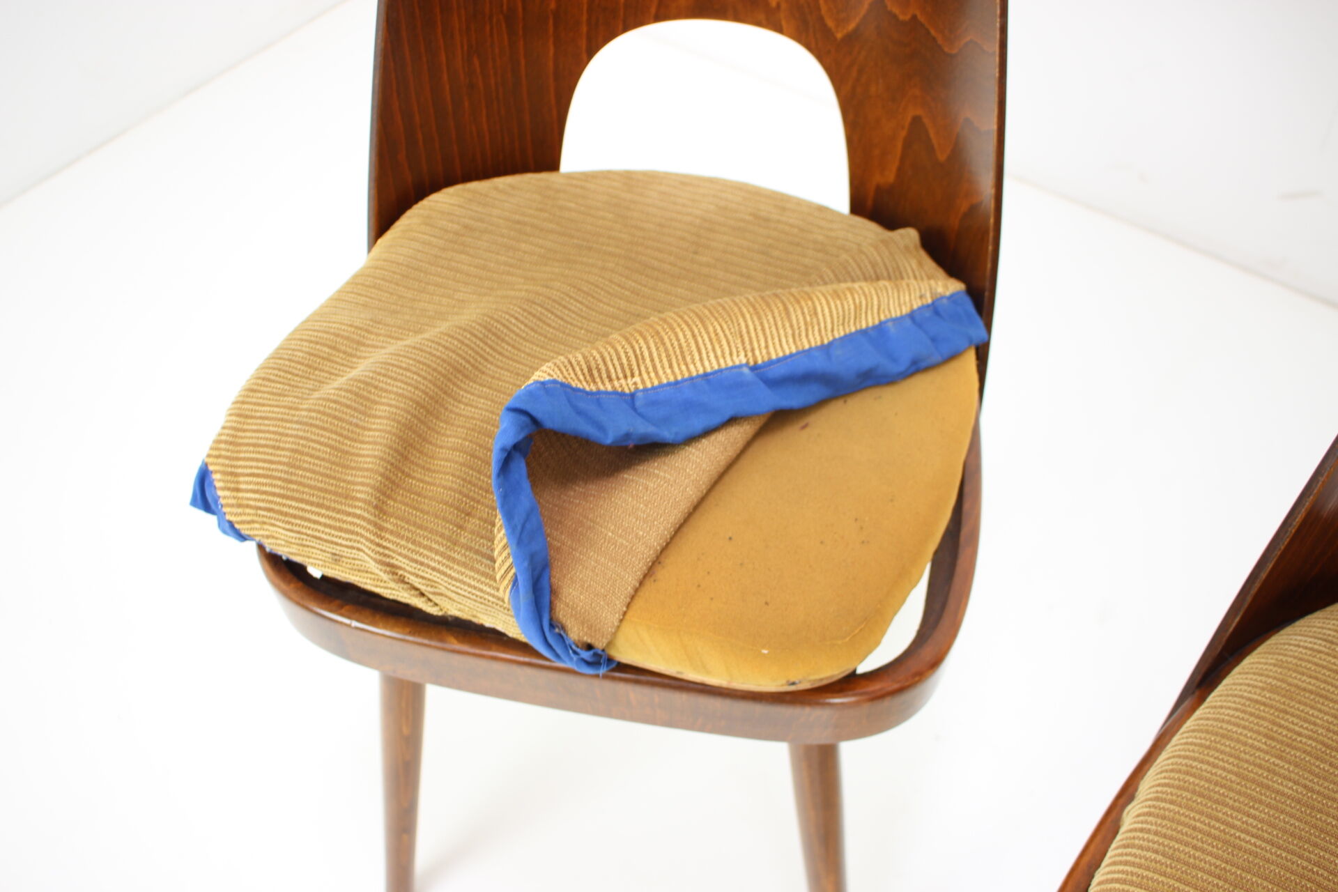 Set of Four Dining Chairs Designed by Oswald Haerdtl, 1960s.