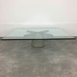 Table basse Paracarro de Giovanni Offredi pour Saporiti, italie 1970